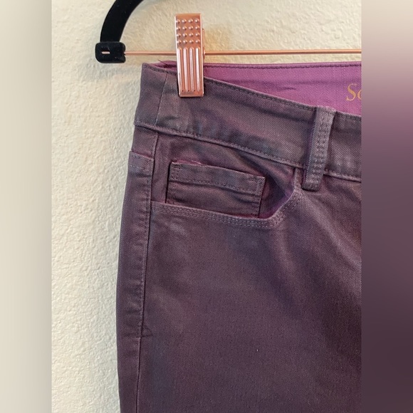 Soft Surroundings Women's Straight Leg Jeans - Dark Brown - Picture 5 of 10